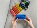 Ключниця жіноча з екошкіри синя K-249 фото 1